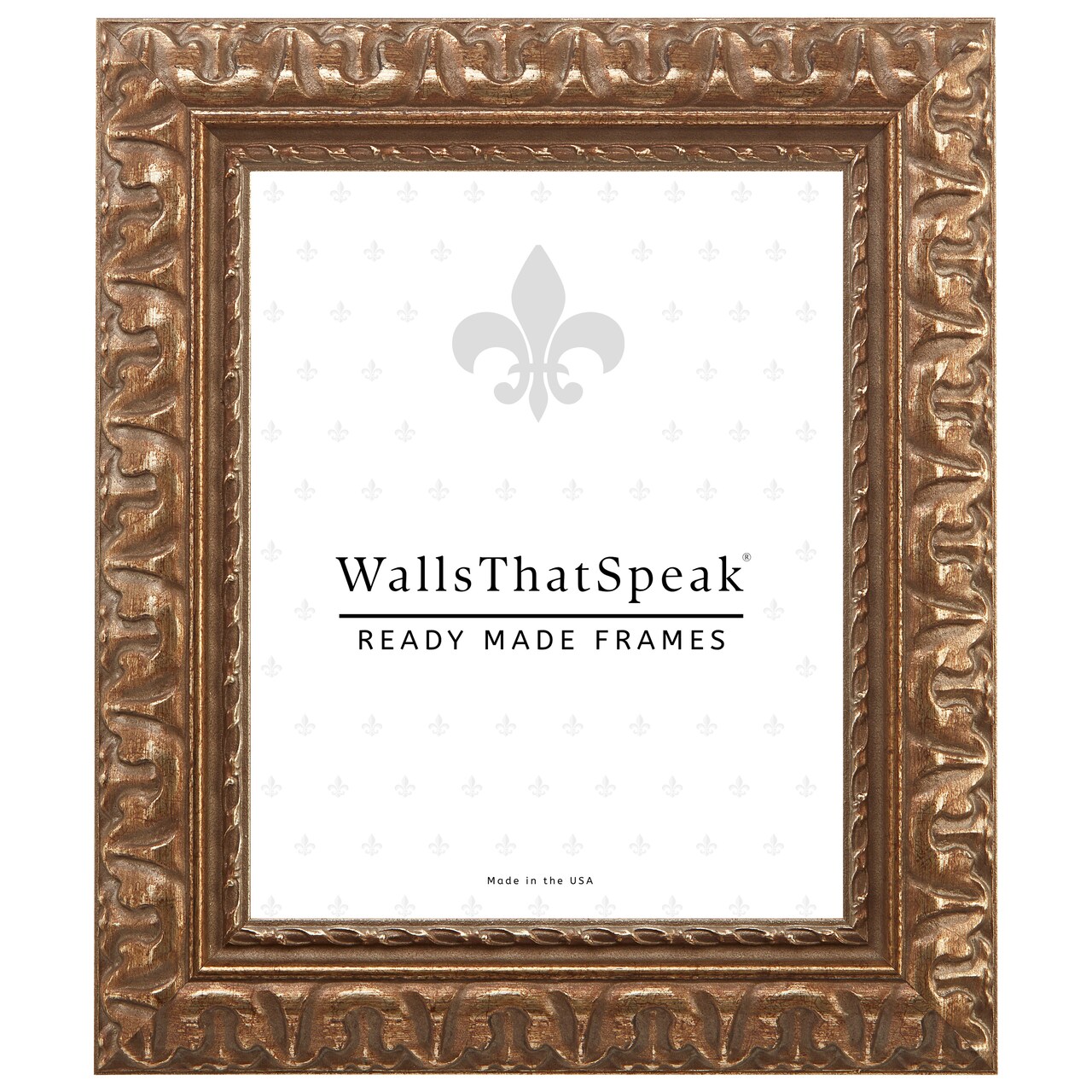 20x20 Picture Frame, Bravado 2 Inch MDF Moulding, Wall Display Frame for Art, Posters, or Photos by wallsthatspeak